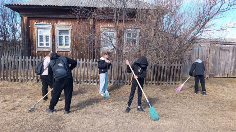 Акция "Чистое село Зауралья.